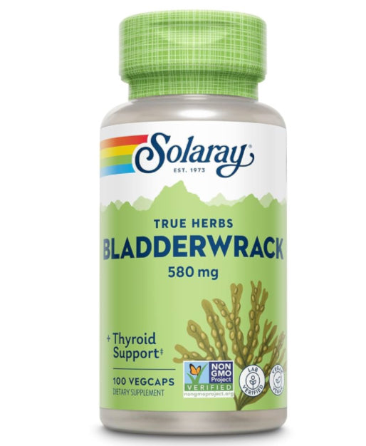 Bladderwrack 580mg - 100 Vegcaps (Solaray)