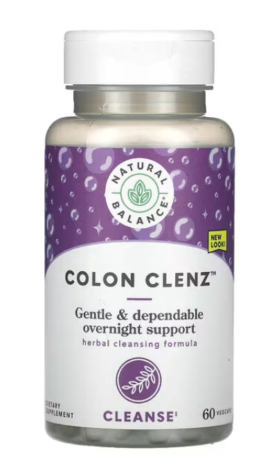 Colon Clenz - 60 Vegcaps (Natural Balance)