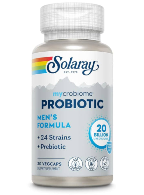 Probiotic Men’s Formula - 30 Vegcaps (Solaray)