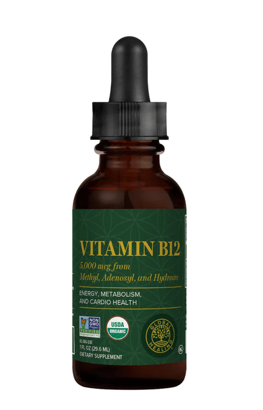 Vitamin B12 5,000 mcg - 1FL oz (Global Healing)