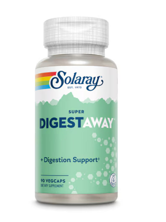 Super DigestAway - 90 Vegcaps (Solaray)