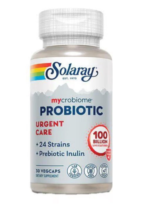 Probiotic Urgent Care - 30 Vegcaps (Solaray)