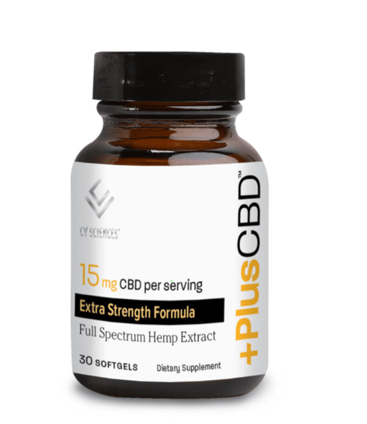 Full Spectrum Extract - Extra Strength 15mg - 30 Softgels (+Plus)
