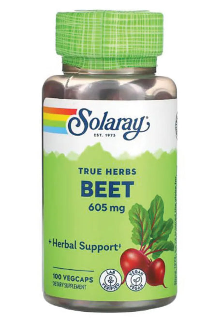 Beet 605mg - 100 Vegicaps (Solaray)