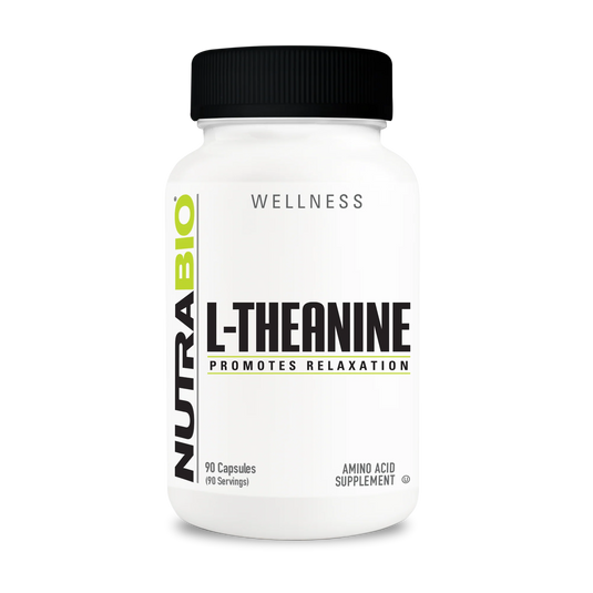 L-Theanine 200mg - 90 Capsules (NutraBio)