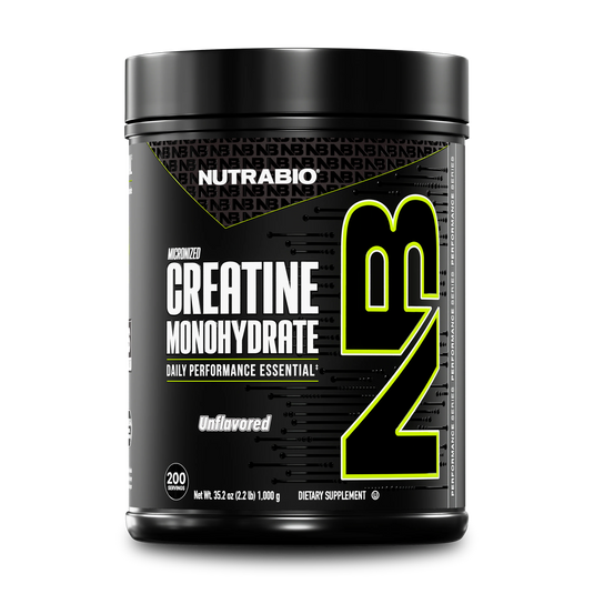 Creatine Monohydrate - 2.2 LB Unflavored (NutraBio)
