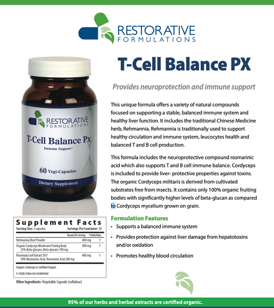 T-Cell Balance Px - 60 Vegi-Capsules (Restorative Formulations)