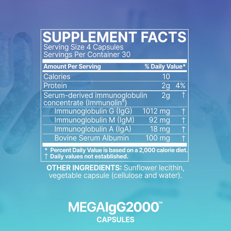 Load image into Gallery viewer, MegaIgG2000 - 120 Capsules (Microbiome Labs)
