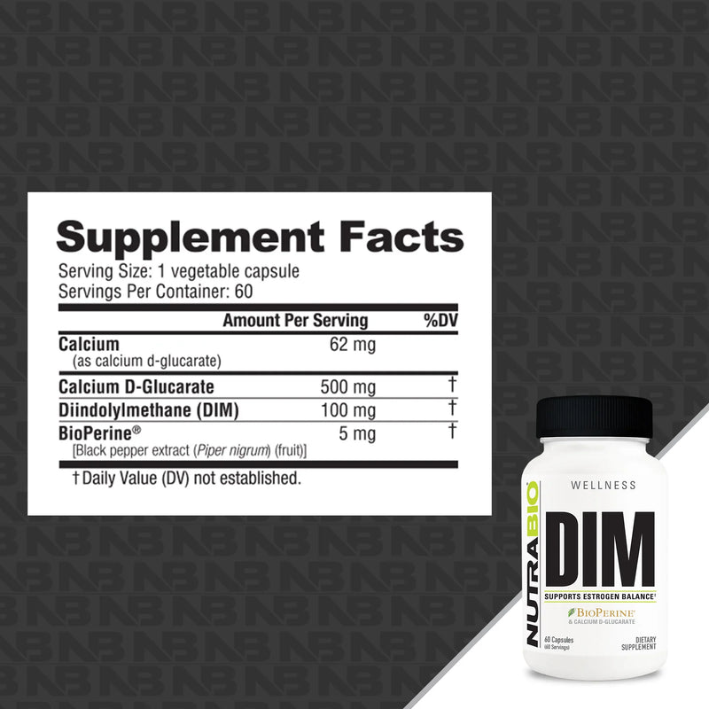 Load image into Gallery viewer, DIM - 60 Veggie Capsules by NutraBio
