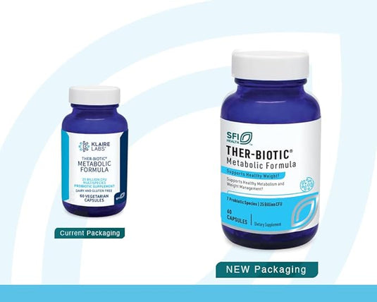 Ther-Biotic Metabolic Formula Probiotic - 60 Vegetarian Capsules (Klaire Labs)