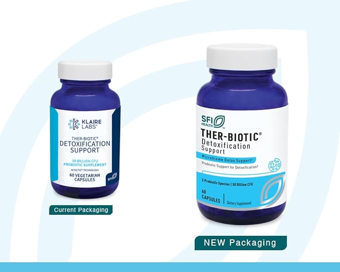 Load image into Gallery viewer, Ther-Biotic Detoxification Support Probiotic - 60 Vegetarian Capsules (Klaire Labs)
