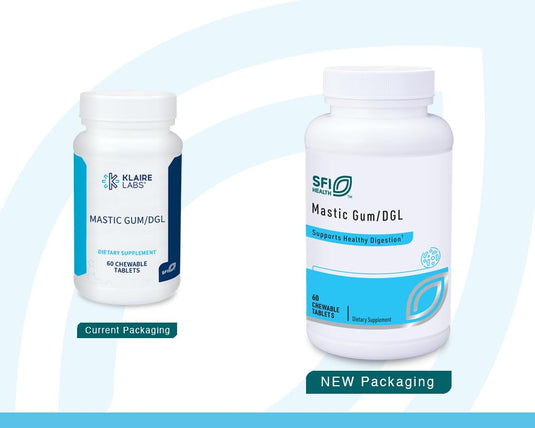 Mastic Gum/ DGL - 60 Chewable Tablets (Klaire Labs)