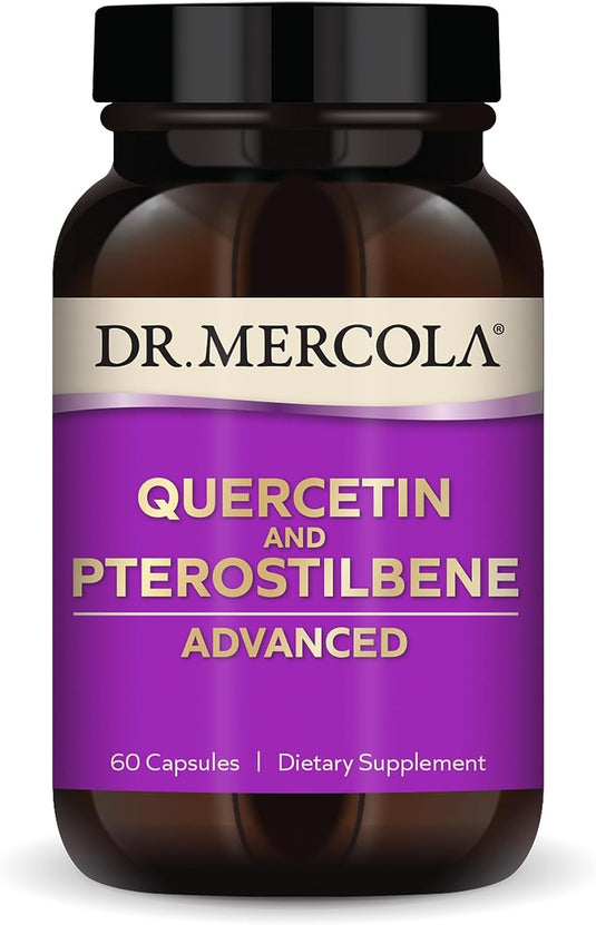 Quercetin and Pterostilbene Advanced 60 Caps by Dr. Mercola by Dr. Mercola