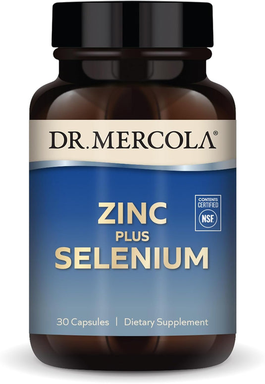 Zinc plus Selenium 30 Caps by Dr. Mercola by Dr. Mercola