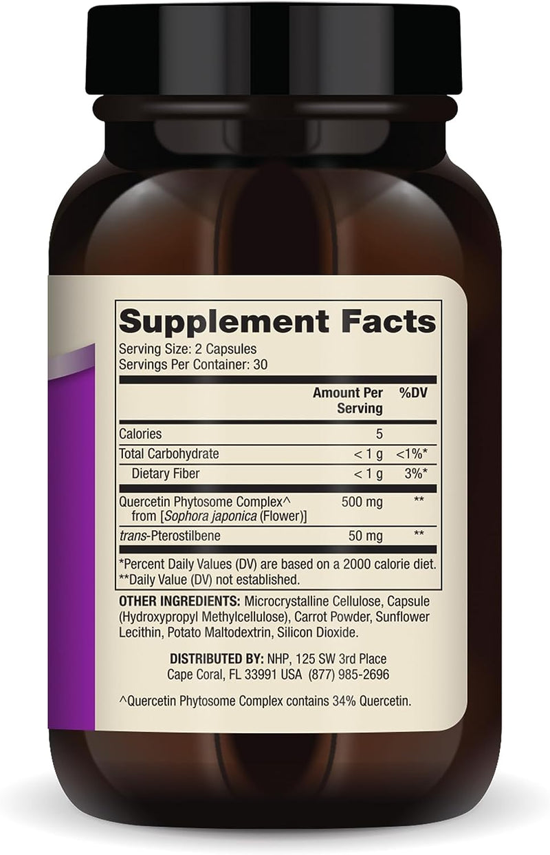 Load image into Gallery viewer, Quercetin and Pterostilbene Advanced 60 Caps by Dr. Mercola by Dr. Mercola
