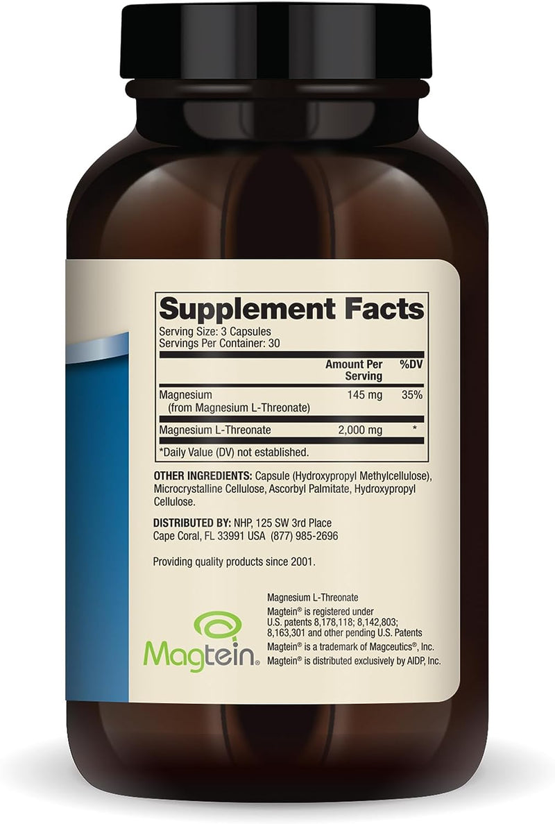 Load image into Gallery viewer, Magnesium L-Threonate - 90 Capsules (Dr. Mercola Premium Products)
