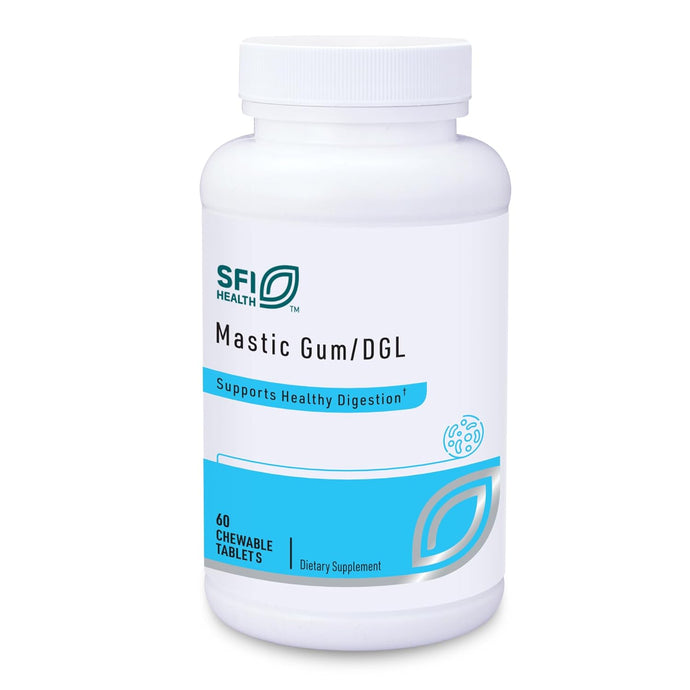 Mastic Gum/ DGL - 60 Chewable Tablets (Klaire Labs)