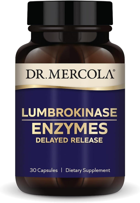 Enzyme: Lumbrokinase 30 Caps by Dr. Mercola by Dr. Mercola