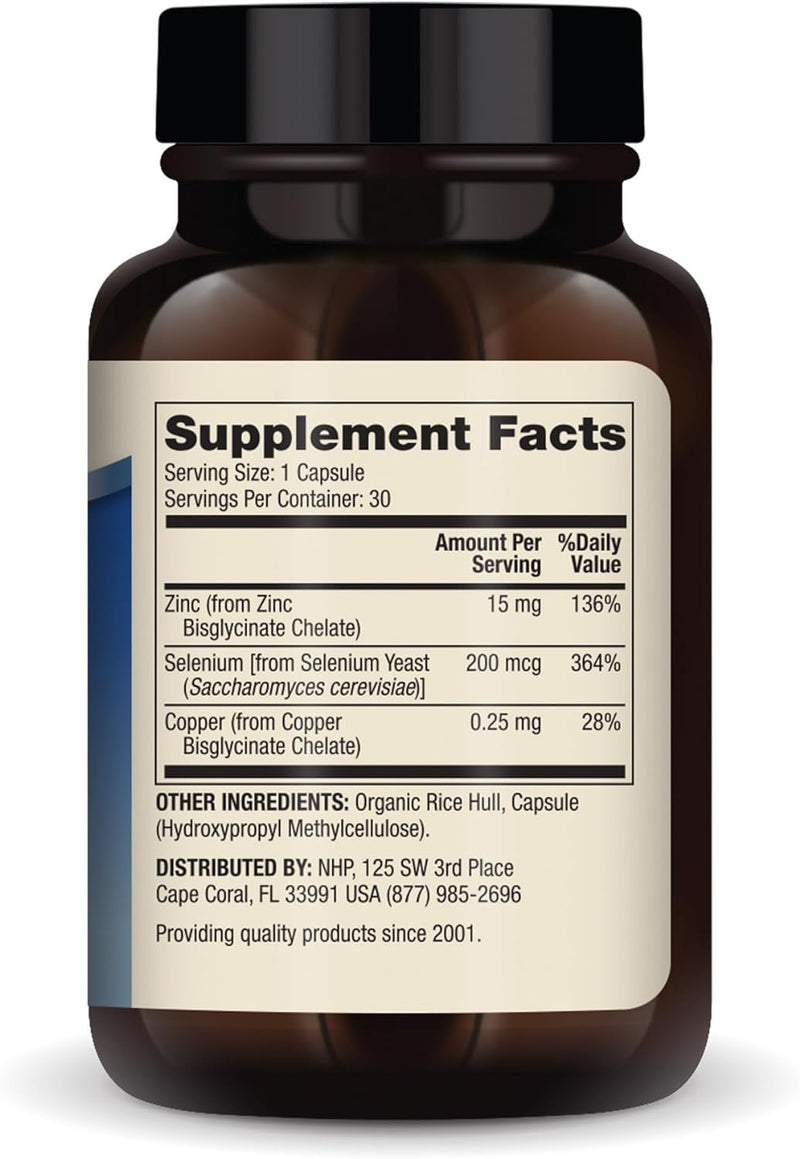 Load image into Gallery viewer, Zinc plus Selenium 30 Caps by Dr. Mercola by Dr. Mercola
