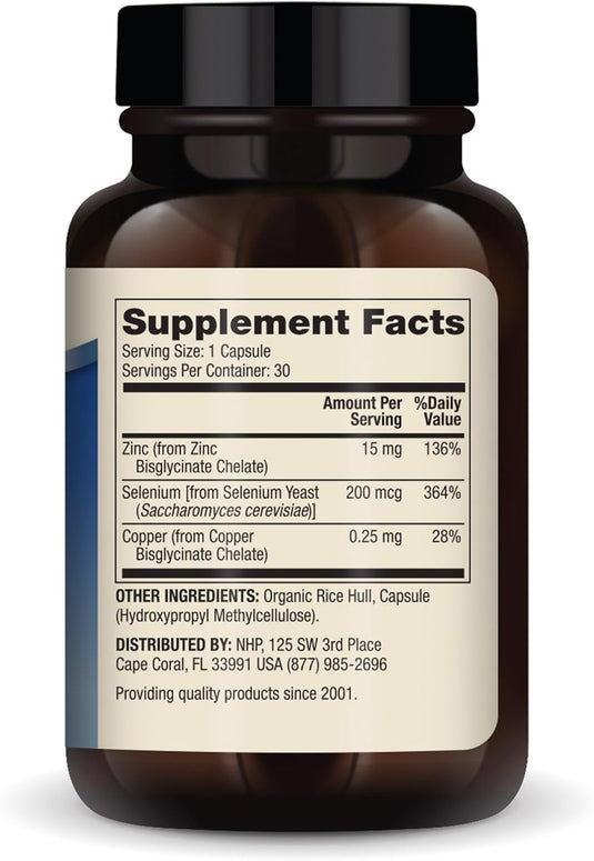 Zinc plus Selenium 30 Caps by Dr. Mercola by Dr. Mercola