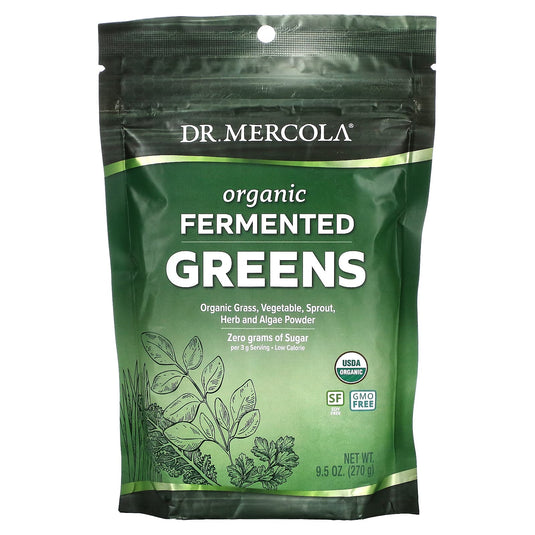 Organic Fermented Greens 9.50 oz. by Dr. Mercola by Dr. Mercola
