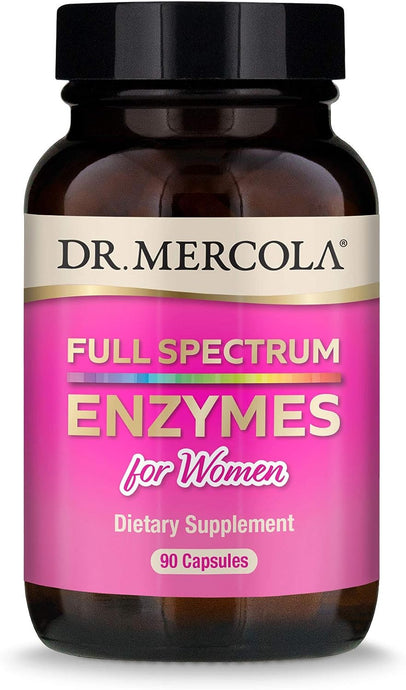 Enzyme: Full Spectrum for Women 90 Caps by Dr. Mercola by Dr. Mercola