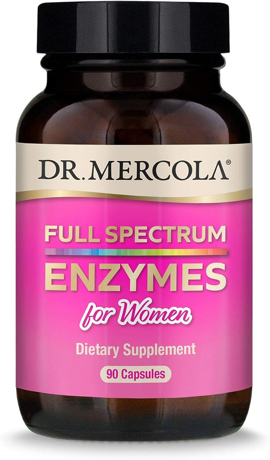Enzyme: Full Spectrum for Women 90 Caps by Dr. Mercola by Dr. Mercola
