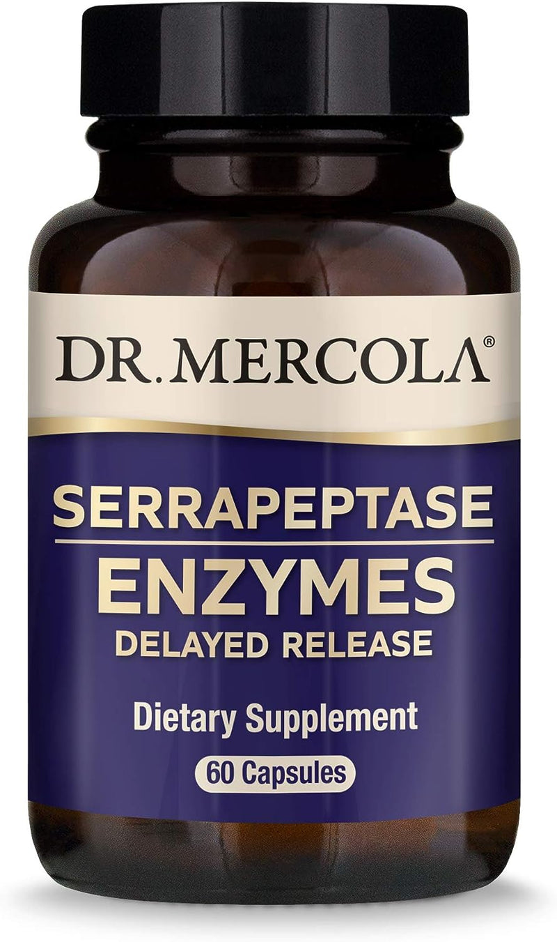 Load image into Gallery viewer, Enzymes: Serrapeptase 60 Caps by Dr. Mercola
