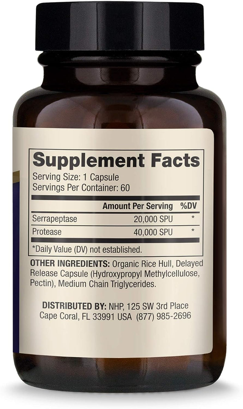 Load image into Gallery viewer, Enzymes: Serrapeptase 60 Caps by Dr. Mercola
