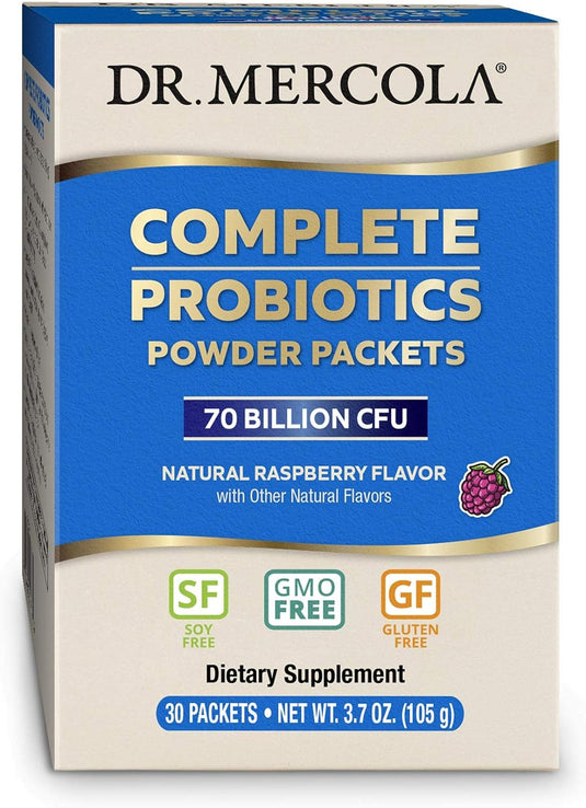 Complete Probiotics Powder Packets for Kids 30 Packets by Dr. Mercola