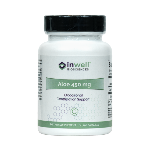 Aloe 450 - 100 Capsules (Inwell Biosciences)