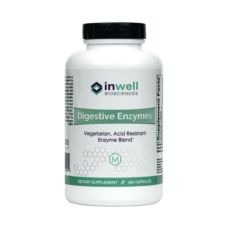 Load image into Gallery viewer, Digestive Enzymes - 180 Capsules (Inwell Biosciences)
