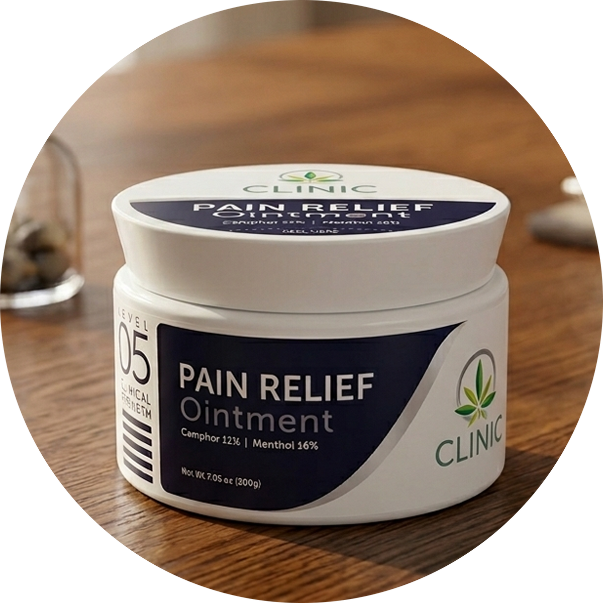 Level 05 Pain Relief Ointment - 7.05 oz (200 grams) - CLINIC