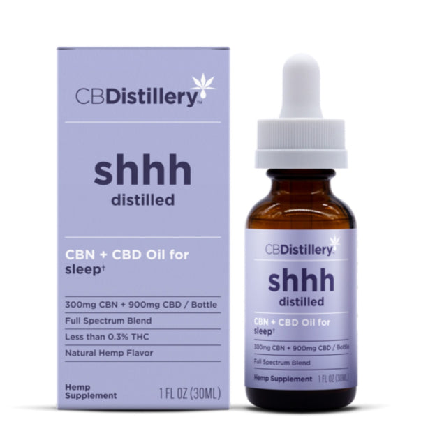 Shhh Distilled - Sleep Tincture 40mg - 1FL oz (Distillery)