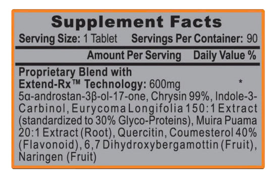 Estrogenex 2nd Generation 600 mg - 90 Tablets (Hi-Tech Pharma)