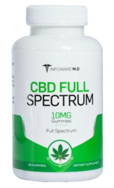 Full Spectrum Gummies 10mg - 30 Gummies (InfoWars M.D)