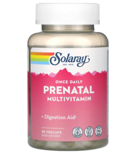 Prenatal Multivitamin - 90 Vegicaps(Solaray)