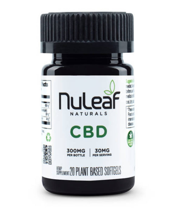 NuLeaf Full Spectrum 300 mg - 20 Softgels