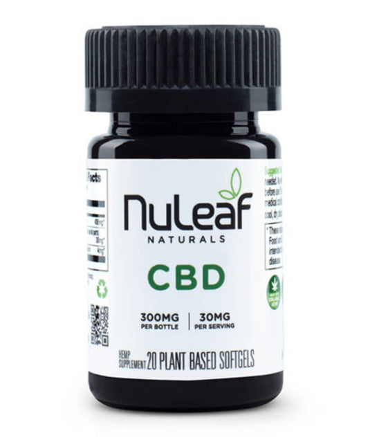 NuLeaf Full Spectrum 300 mg - 20 Softgels