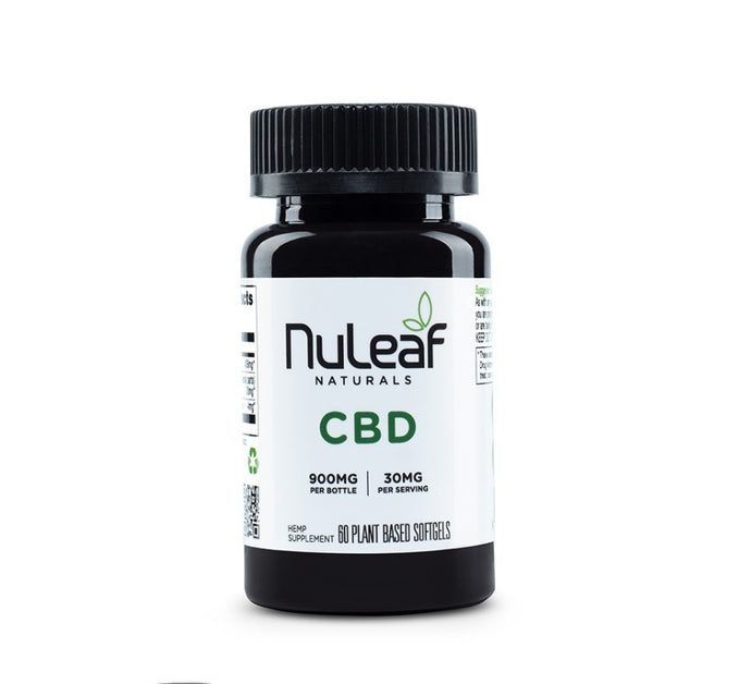 NuLeaf Full Spectrum 900mg - 60 Softgels (NuLeaf Naturals)