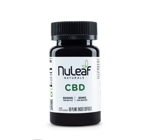 NuLeaf Full Spectrum 900mg - 60 Softgels (NuLeaf Naturals)