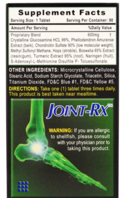 Load image into Gallery viewer, Joint-RX 600 mg - 90 Tablets (Hi-Tech Pharma)
