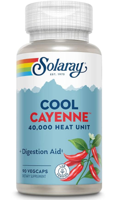 Cool Cayenne - 90 Vegicaps (Solaray)