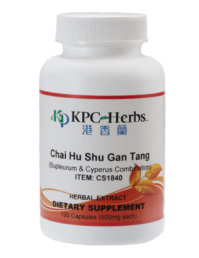 Load image into Gallery viewer, Chai Hu Shu Gan Tang 500 mg - 100 Caps (KPC Herbs)

