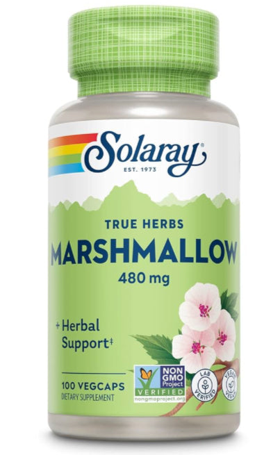 Load image into Gallery viewer, Marshmallow 480mg - 100 Vegicaps (Solaray)
