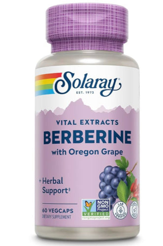 Berberine w/ Oregon Grape - 60 Vegicaps (Solaray)