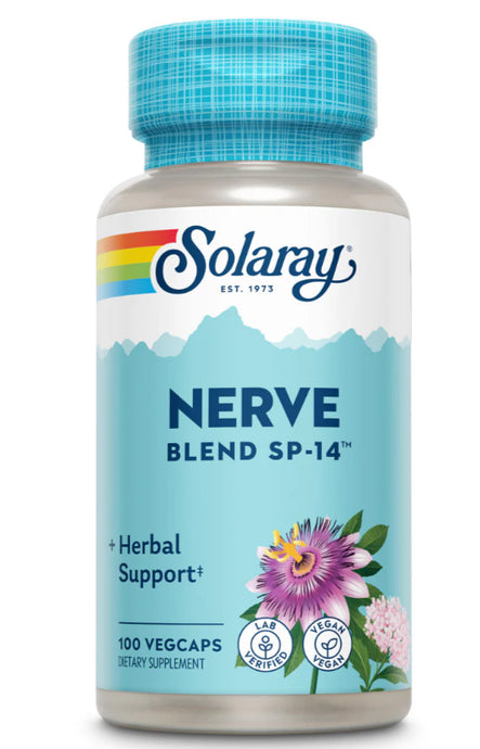 Nerve Blend sp-14 - 100 Vegicaps (Solaray)