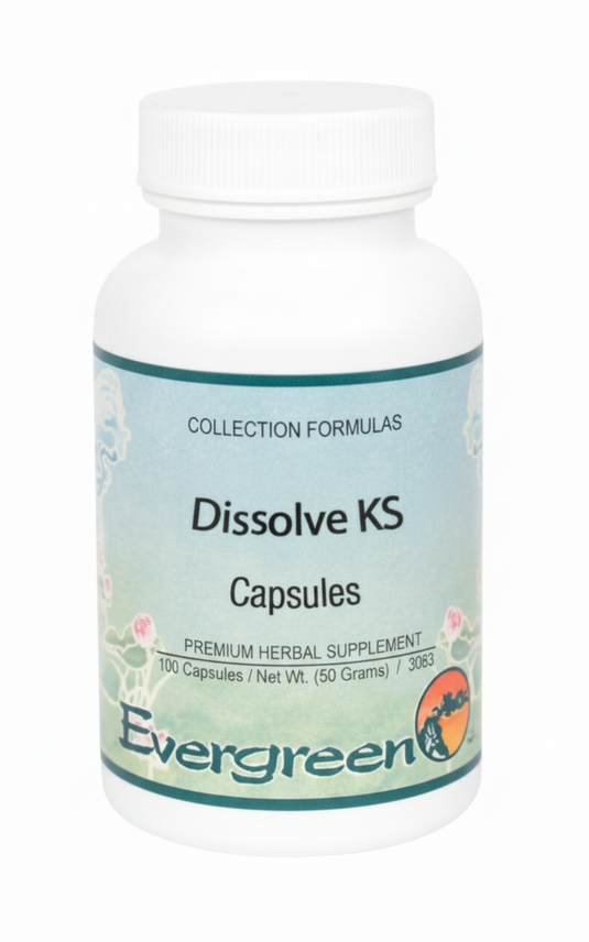 Evergreen Dissolve (KS) - 100 Gelatin Caps (Collection Formulas)