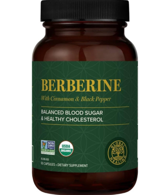 Berberine - 60 Capsules (Global Healing)