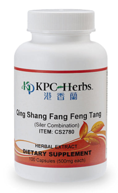 Qing Shang Fang Feng Tang 500 mg - 100 Caps (KPC Herbs)